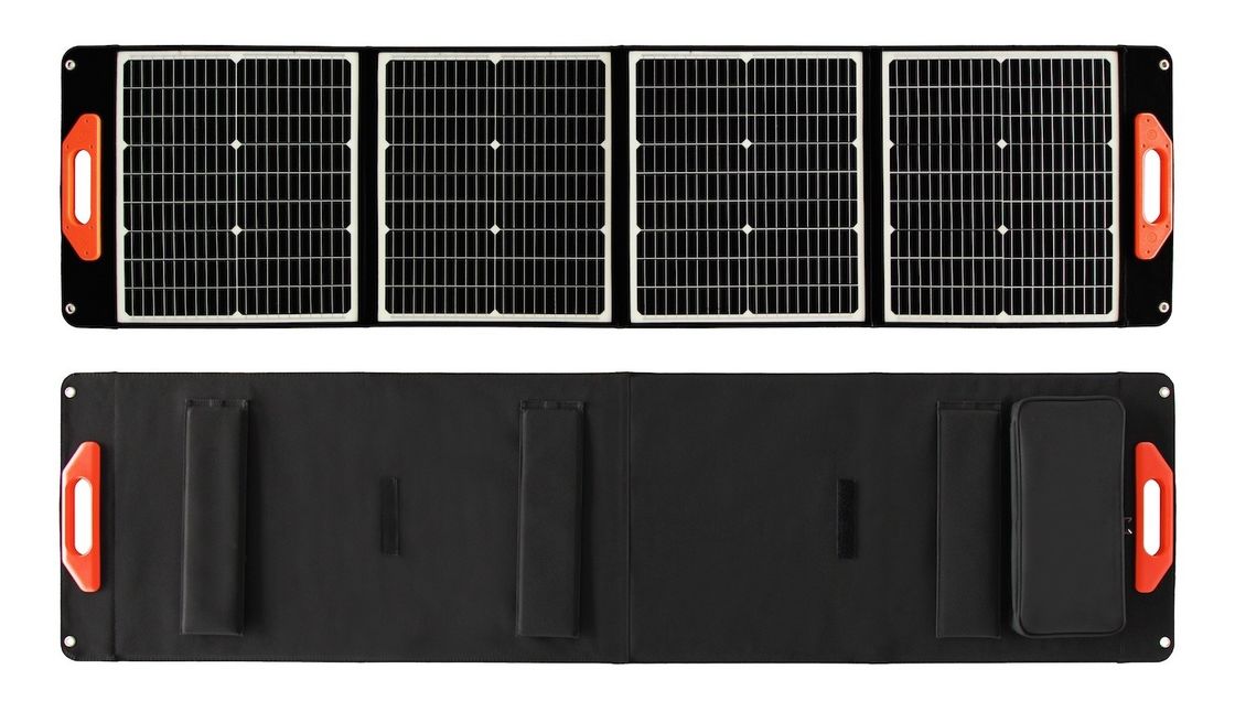Elastyczny worek z panelami słonecznymi UB-120 zasilany zieloną energią do przenośnych rozwiązań ładowania