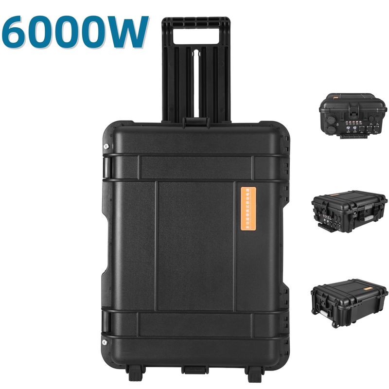 6216wh Zewnętrzna przenośna domowa awaryjna zapasowa elektrownia z USB/Typu-C 18W Max