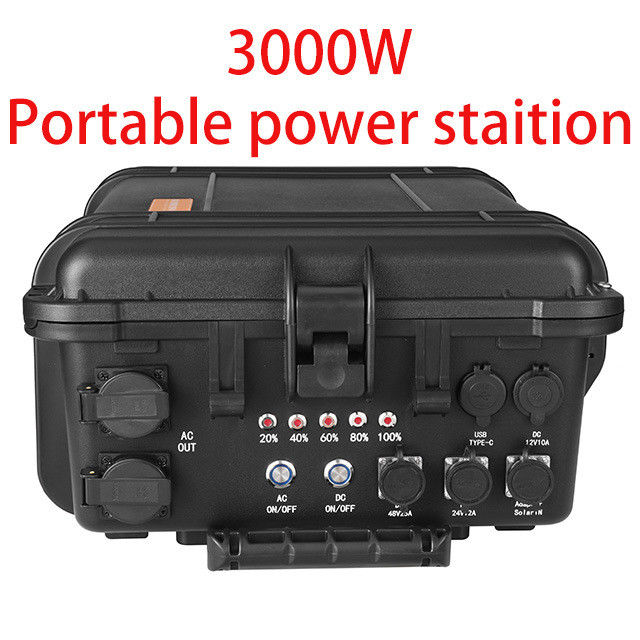 Nieprzerwane zasilanie Generator słoneczny 3000W do domowych i zewnętrznych przygód