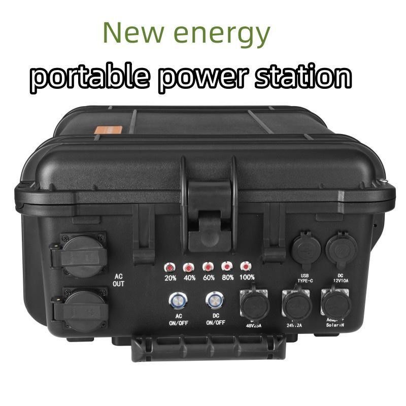 Ternary Lithium Battery 6000W Generator słoneczny do fotografowania bezzałogowego na kempingu