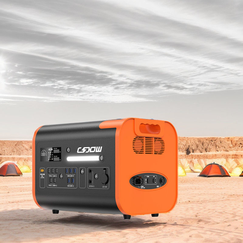 Typ C Wydajność Mobilna elektrownia dla domów i kempingów Około 25 kg 2048wh Generator słoneczny