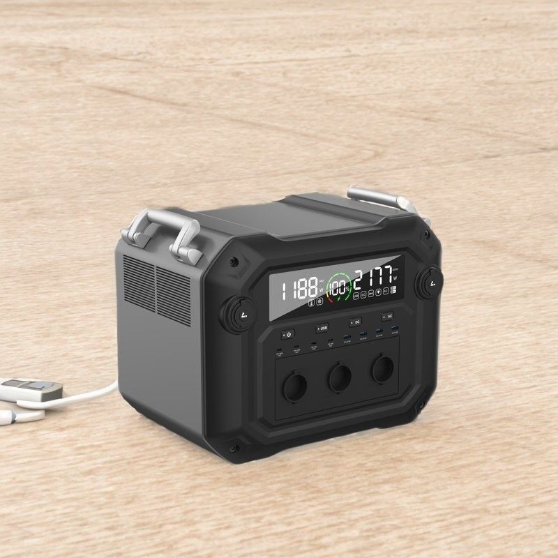 Wysokiej mocy 2500W 2340wh 110V 120V Generator słoneczny z materiałem powłoki profil aluminiowy ABS