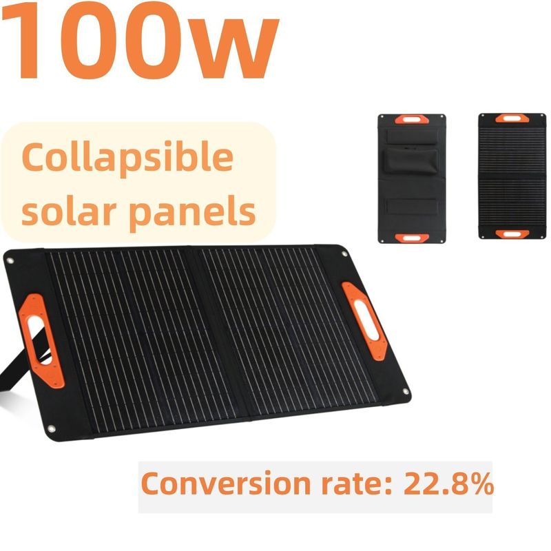 Gorące 100W monokrystaliczne krzemowe panele słoneczne otwarte rozmiar 169.8*43.1*3.2cm/66.9*17*1.3in