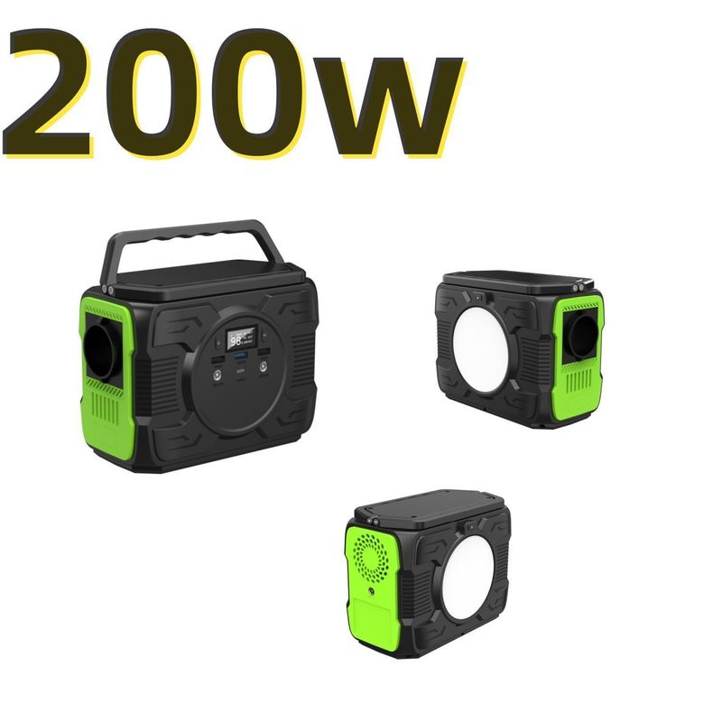 200W zasilanie awaryjne z panelu słonecznego 48000mAh pojemność baterii i 182*102*144mm Rozmiar