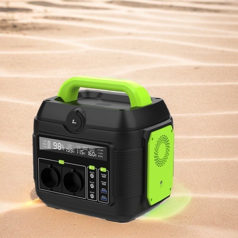 MPPT 600W Litium Battery Przenośne źródło zasilania w sytuacjach awaryjnych i awarii na zewnątrz