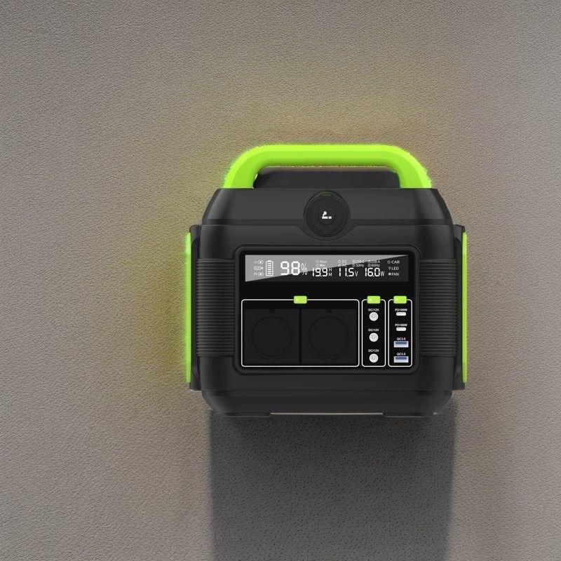 Wielofunkcyjny panel słoneczny AC Szybkie ładowanie 3.0 Zasilanie awaryjne 110 V 220 V Przenośna elektrownia słoneczna S6 MPPT