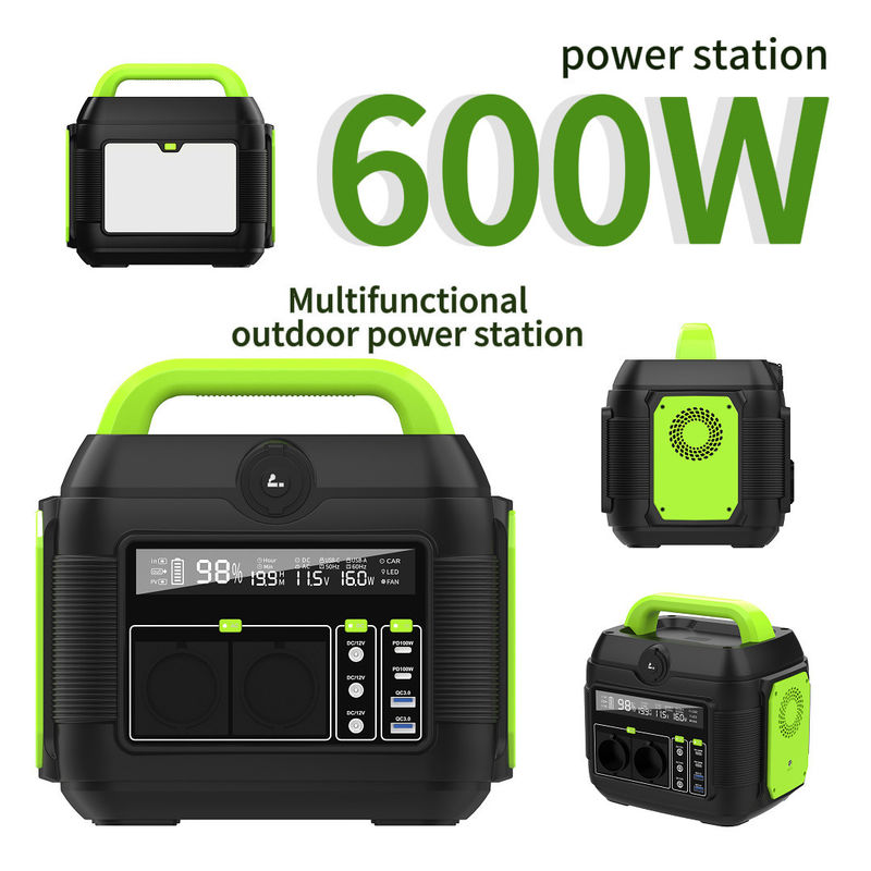 600W Outdoor Camping Przenośna Elektrownia 500W Power Bank S6 Typ gniazda Południowa Afryka