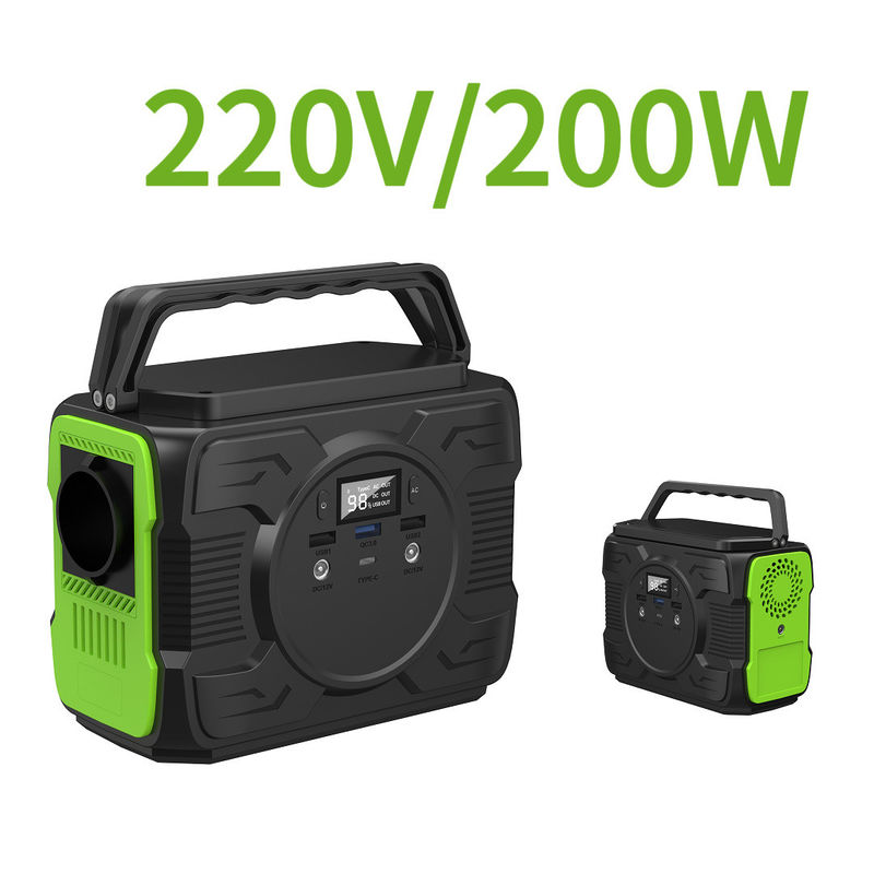 200W 300W magazynowanie energii przenośna elektrownia słoneczna z DC1 2 wyjściem 12V-16.8V/6A S2X-173
