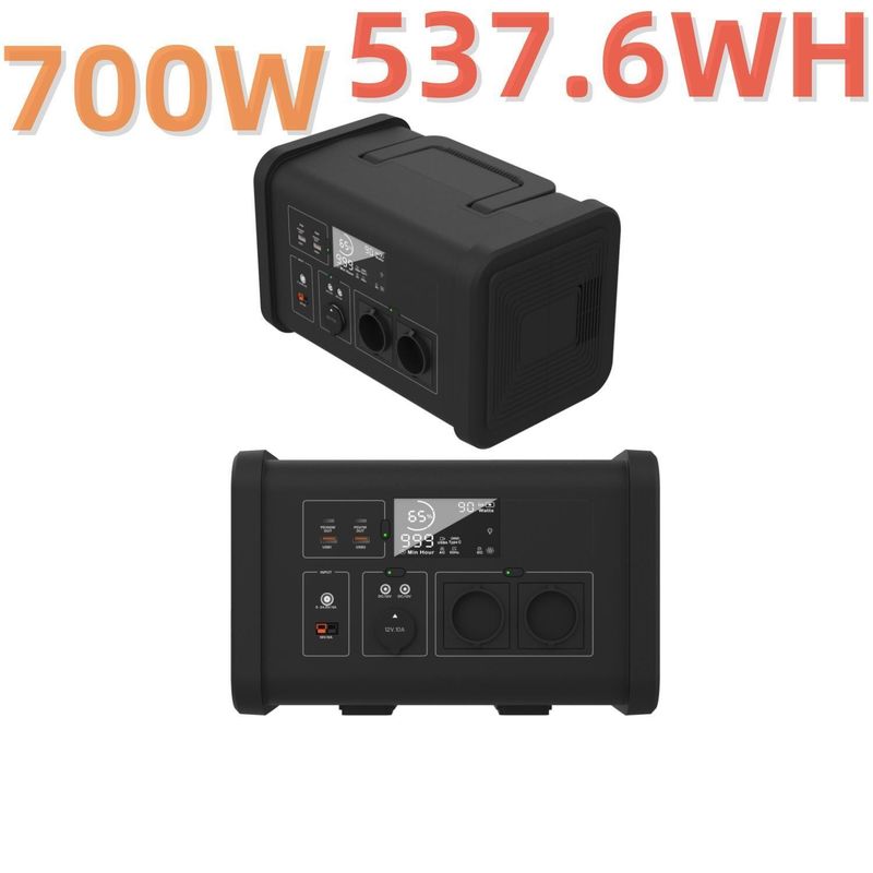 700W zewnętrzna przenośna elektrownia Generator słoneczny Najbezpieczniejsza technologia litu