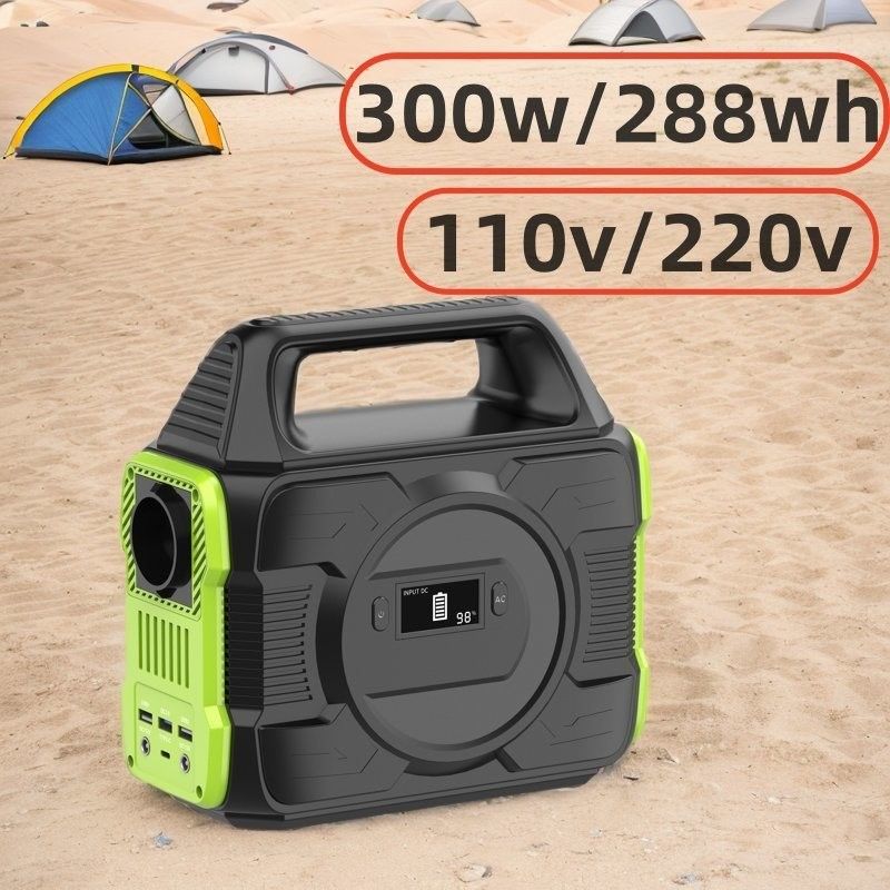 300W czysty Inwerter fal sinus Solar / AC gniazdo / ładowanie samochodu zasilanie awaryjne