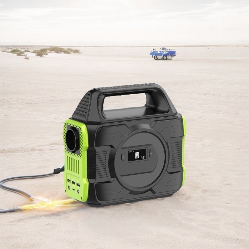 300W/600W Camping AC Mobile Power Station z wyjściem wielofunkcyjnym i QC3.0 Fast Charging