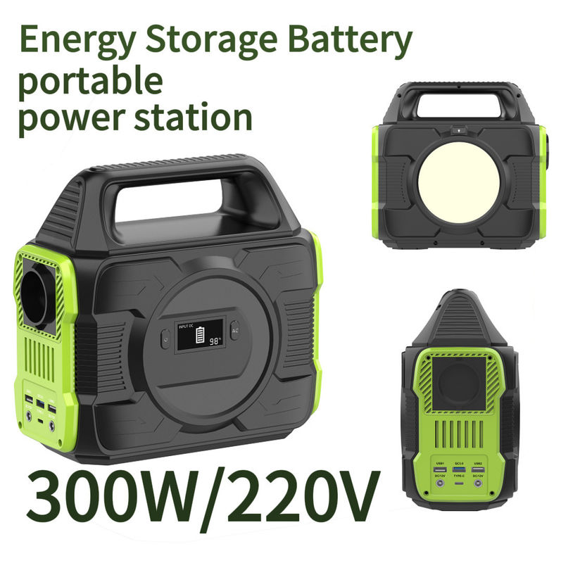 Przenośny bank energii słonecznej 300W Mini System energii słonecznej z akumulatorem litowym