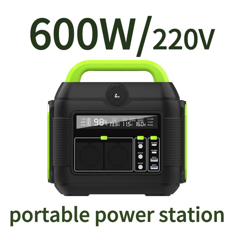 Kemping na zewnątrz Przenośne źródło energii słonecznej Dostosowywalny kolor 300W/500W/600W/1500W
