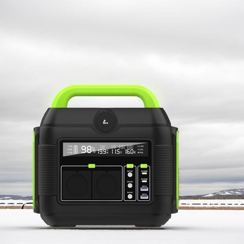 Wielofunkcyjna moc wyjściowa 600 W na zewnątrz kemping RV magazynowanie energii elektrownia recykling