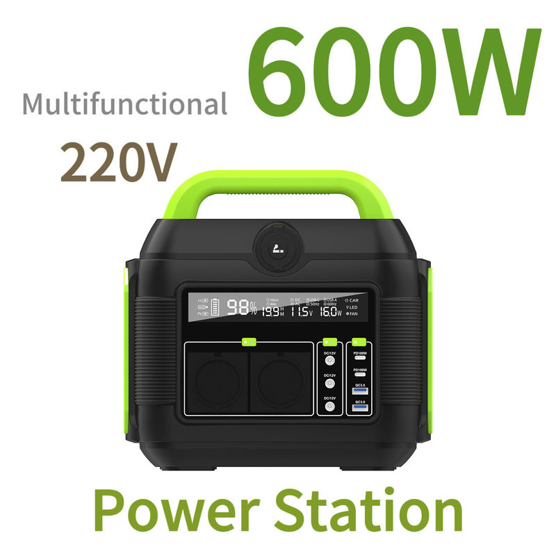 Kustomowalny kolor 600W Litowy generator z baterią do przenośnej elektrowni