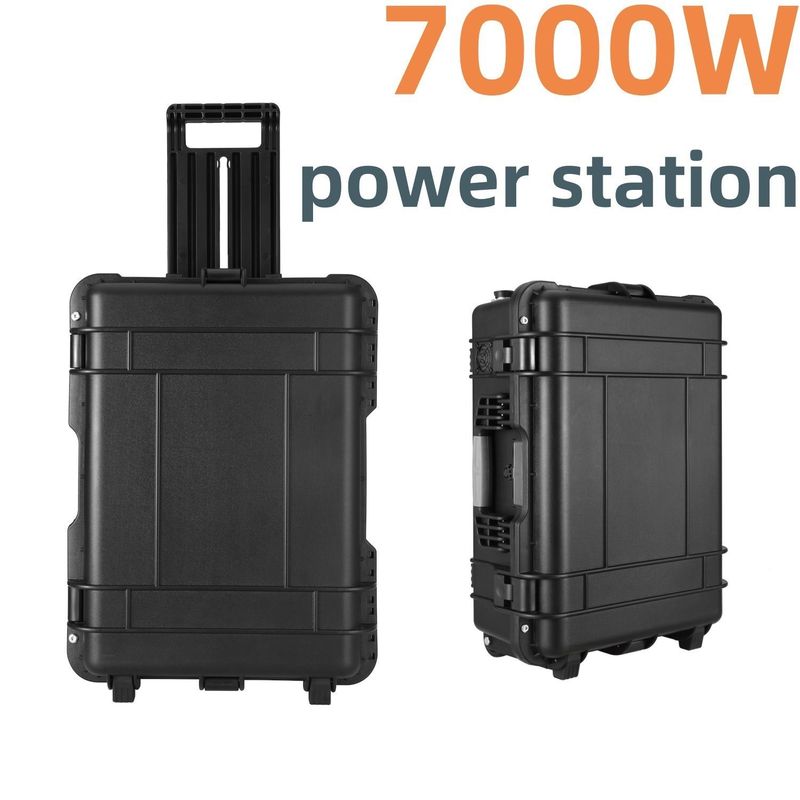 Przenośny generator słoneczny 3000W 4000W 5000W 6000W 7000W z stopem aluminium ABS PC