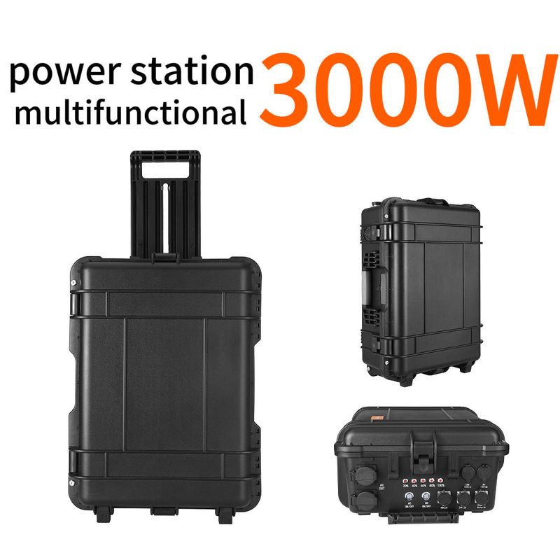 Elektrownia słoneczna o mocy 3000 W z panelem słonecznym USB/Typu-C 18W Maksymalna pojemność nominalna 3000wh