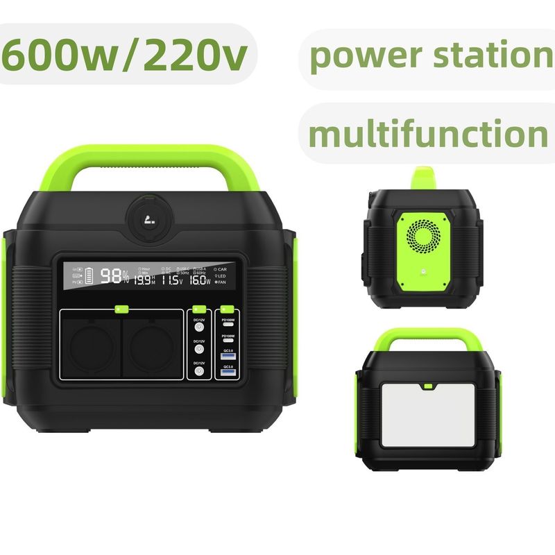 Przenośny generator słoneczny o mocy 600 W dla mobilnej elektrowni S6