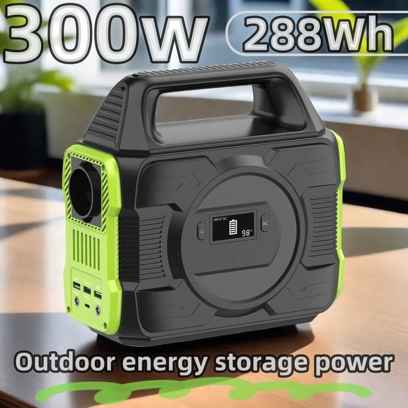 300W wysokiej mocy przenośna elektrownia z ogniwami słonecznymi