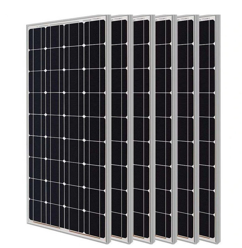 Moduł fotowoltaiczny z monokrystalicznego krzemu 100W 280W z ramą aluminiową bez konserwacji na okres 25 lat