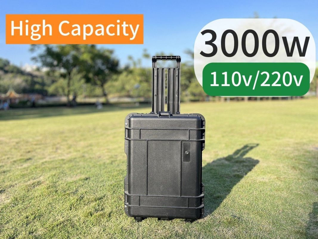 6000W Moc szczytowa 300W/600W Wyroby energii słonecznej Przenośna elektrownia do użytku na zewnątrz
