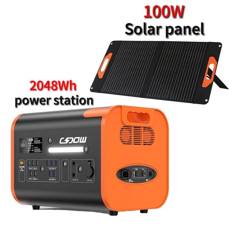 Czysty Inwerter Fal Sinusoidalnych 2200W Litium Iron Phosphate Emergency Generator for Portable
