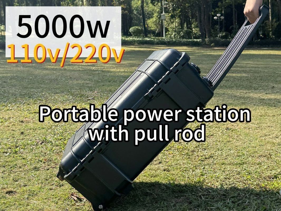 3000W 4000W 5000W Przenośny generator słoneczny Bank zasilania dla wszystkich gniazd 6-7h Czas ładowania