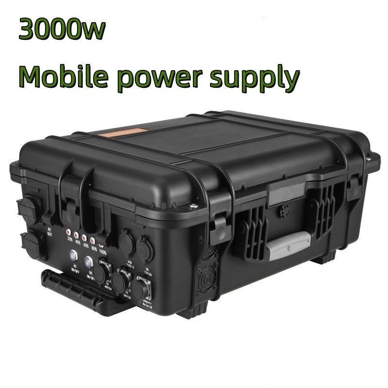 USB/Type-C 18W Max LiFePO4 110V/220V 3000W/4000W/5000W Przenośna elektrownia domowa
