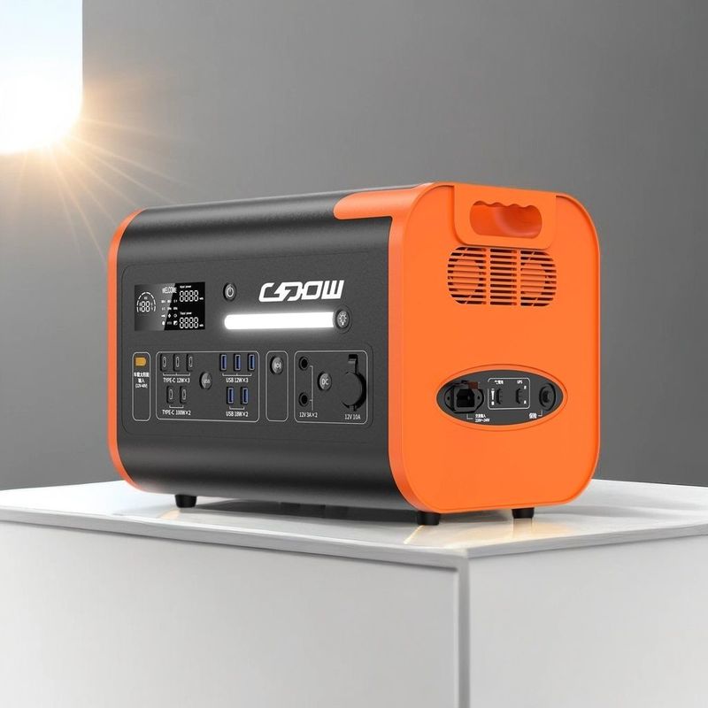 Dom awaryjny i kemping na zewnątrz Generator 2200W z inwerterem AC/DC