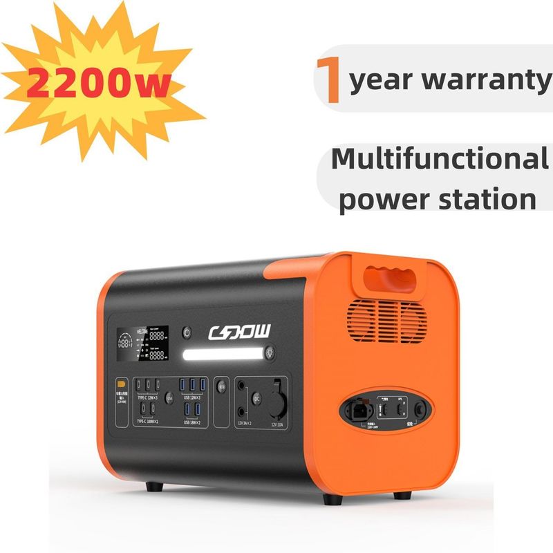 ODM OEM AC Wyjściowe napięcie 100V-120V/220V-240V Domek zewnętrzny generator słoneczny do kempingu