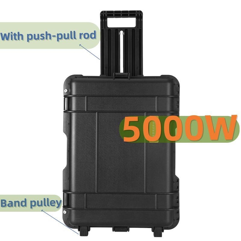 LT-50 Zasilanie awaryjne 5000W Camping Przenośny magazyn energii Elektrownia Generator słoneczny