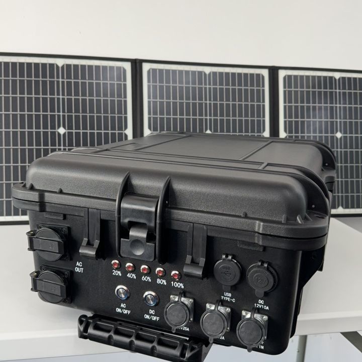 6-7h Czas ładowania LiFePO4 Przenośny generator słoneczny do obozowania USB Mobilna elektrownia
