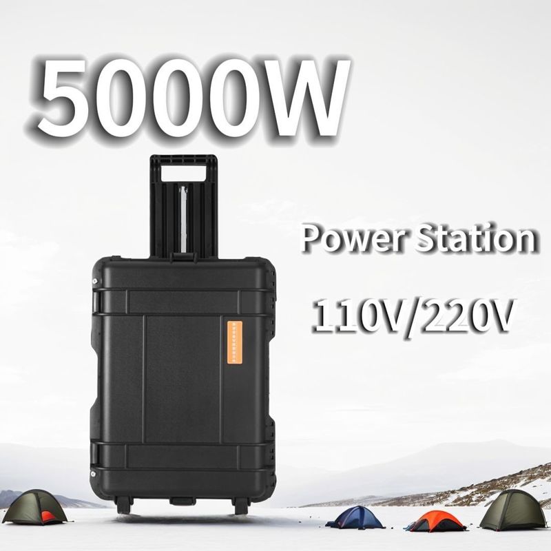 Pakiet Waga brutto 54.000kg 5000W Pure Sinus Wave Generator dla domu i kempingu