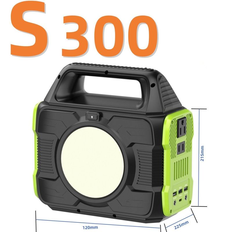 300W mini przenośna elektrownia Mocna i dostosowalna do awaryjnego zasilania