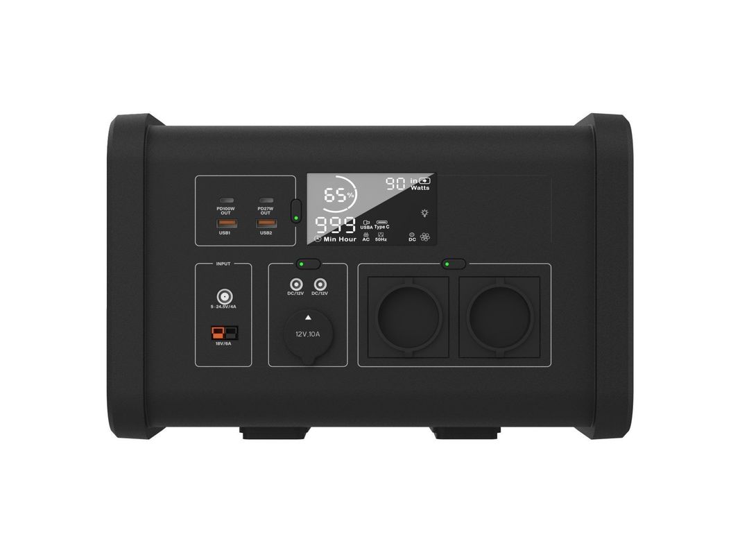 C- 40 ordm AC Output Sinusoidal Wave Przenośna elektrownia słoneczna do kempingu na zewnątrz