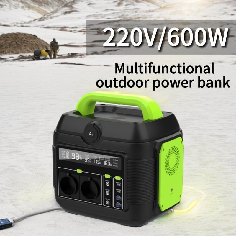 S6 220V 600W Niewielki Generator Słoneczny Litowy z Składanym Ręcznikiem