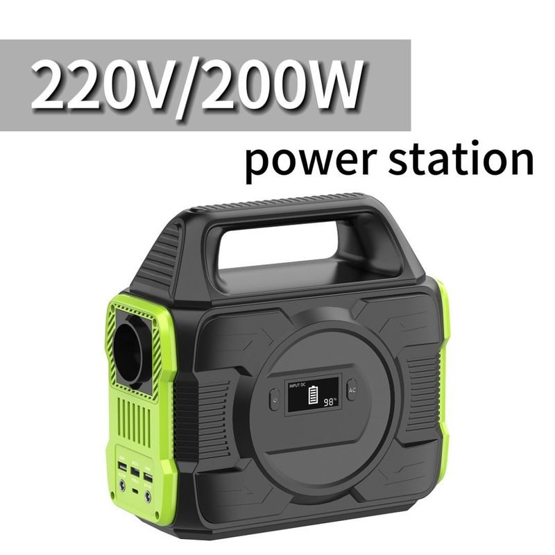 200W przenośna elektrownia Generator słoneczny Bateria litowa Zapewnienie zasilania S2X-173