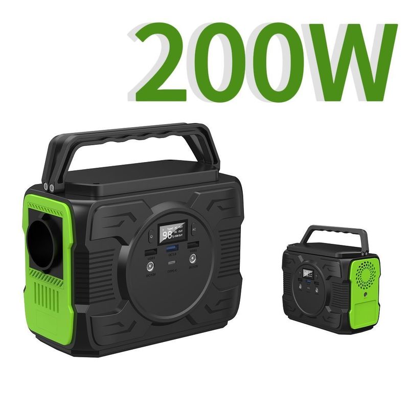Ternary Lithium Battery 200W Przenośny Generator Typ UPS Elektrownia awaryjna