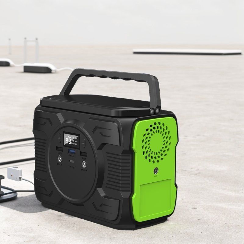 Mobilna elektrownia z wyjściem 5V/2.1A USB1/USB2 Export oraz 12V-16.8V/6A DC1 2