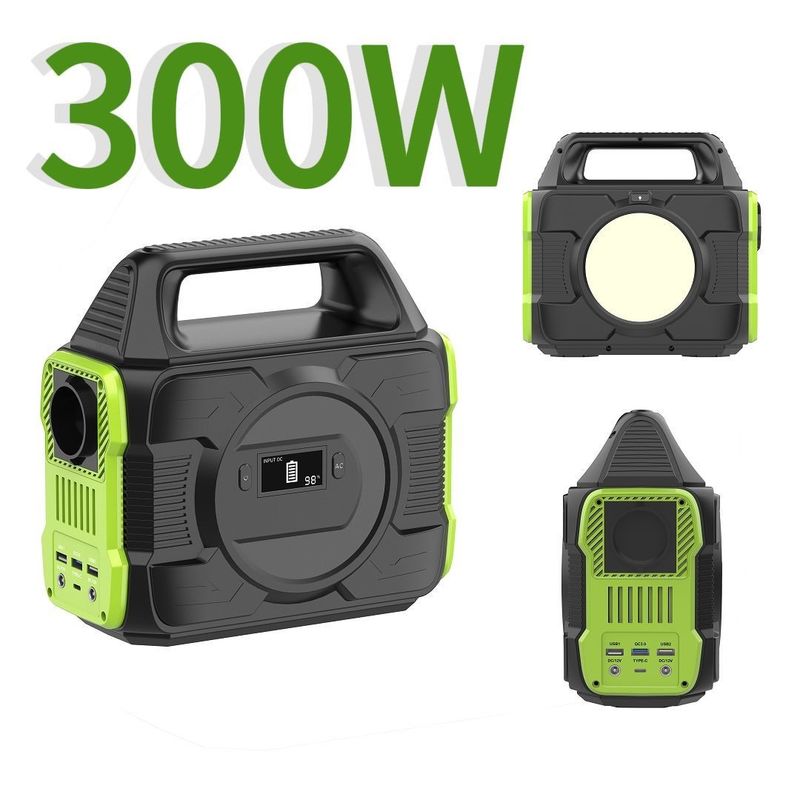 300W 600W Power Bank Ładowanie słoneczne do wyświetlacza płynnych kryształów