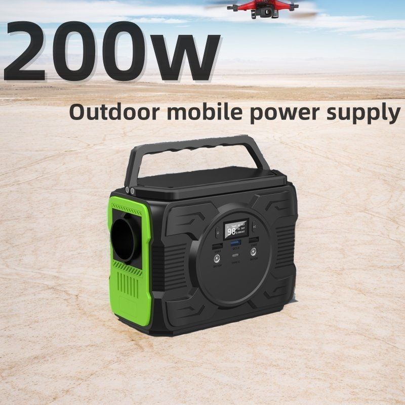 Elektrownia balkonowa z 1 i DC1 2 wyjściem 12V-16.8V/6A ternaryjną baterią litową