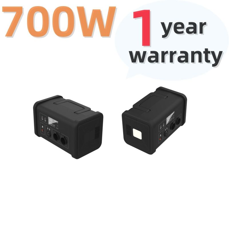 LiFePO4 Przenośny panel słoneczny 700W Generator słoneczny 537.6wh C- 40 ordm Elektrownia