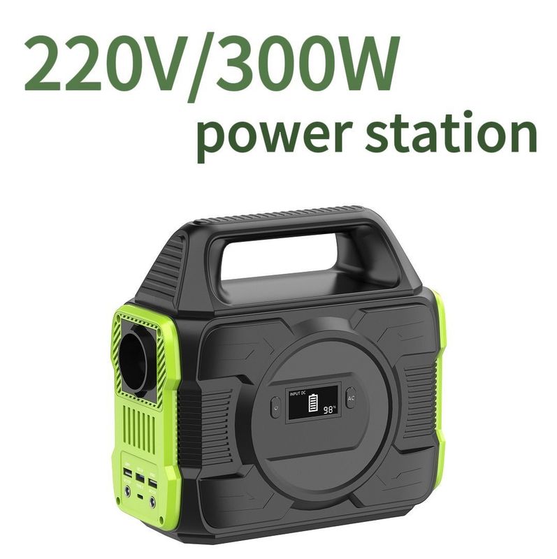 Zastosowalny kolor 300W Przenośny akumulator do energii słonecznej 110V 220V Litium