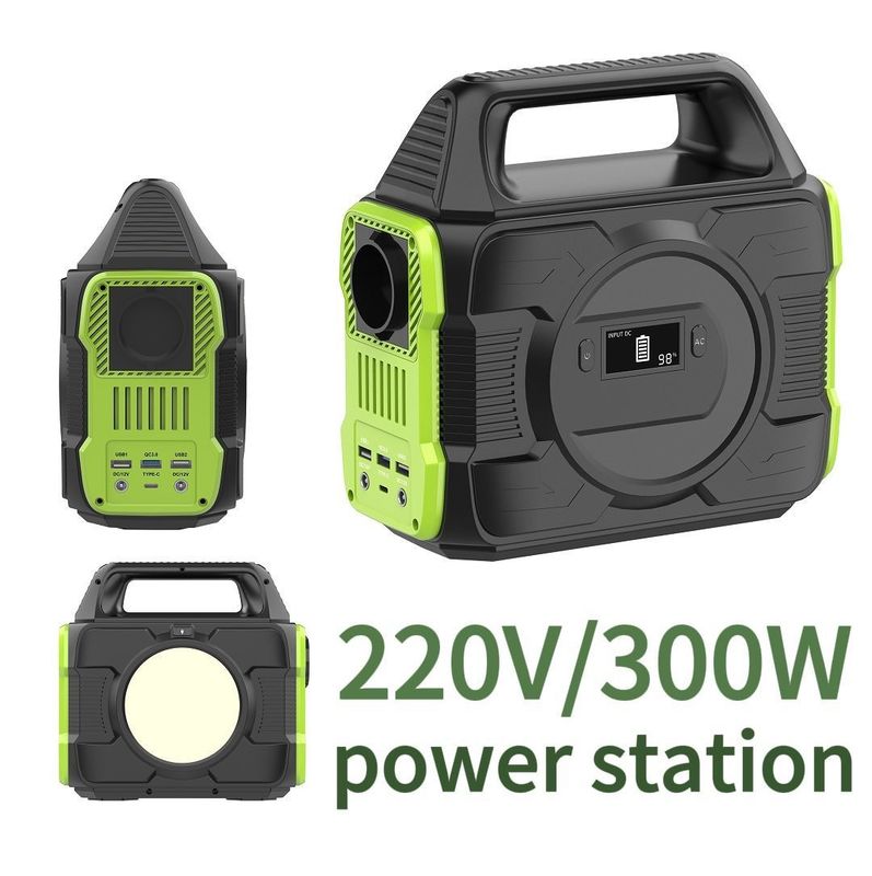 Un Generator 300W 200W 500W 600W Przenośna elektrownia do kempingu na zewnątrz