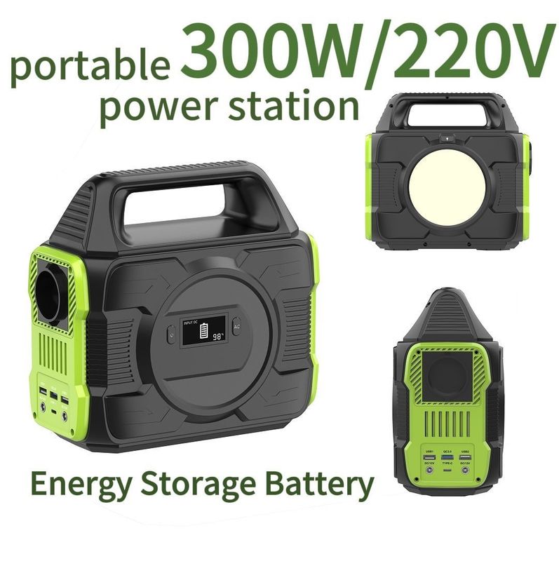 300W Custom Power Bank dla BMS Outdoor Mobile Energy Storage Elektrownia podlegająca recyklingowi