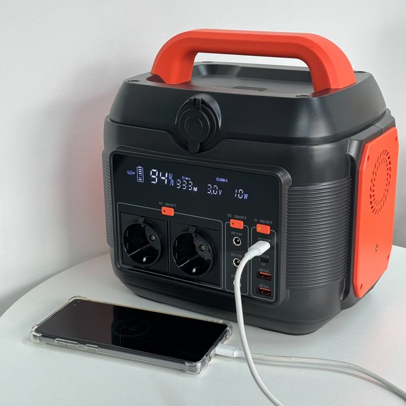 Balkon RV przenośny mobilny generator silnego światła światła LED i typ C1 wejście/wyjście