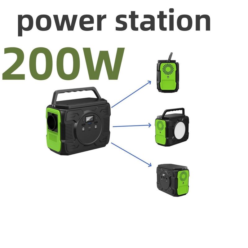200W generator zasilania energii słonecznej Balkon awaryjny Elektrownia RV z S2X-173