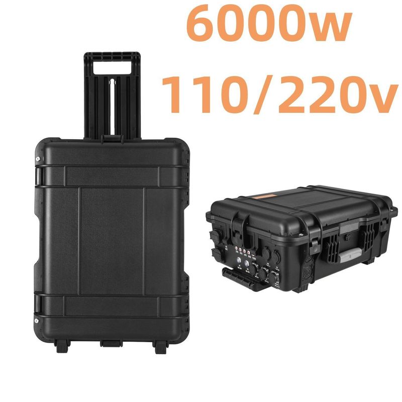 Rynek Japonii 2024 6000W przenośna elektrownia Generator słoneczny do aktywności na świeżym powietrzu
