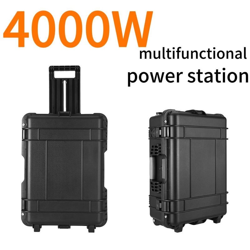 4000W Przenośna Elektrownia 220V 500wh Wynik Folii Fale AC Czystej Fale Sinusowej