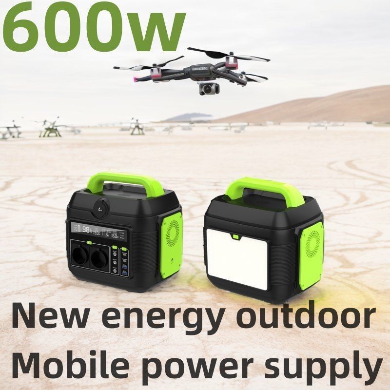 600W Design Uav Outdoor Portable Power Station Generator słoneczny zestaw do zasilania poza siecią